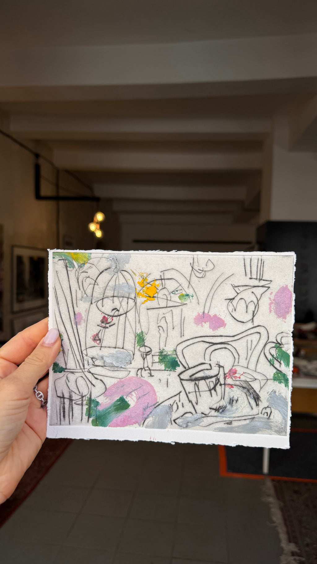 Untitled I: Original Artwork by Alfonso Mannella