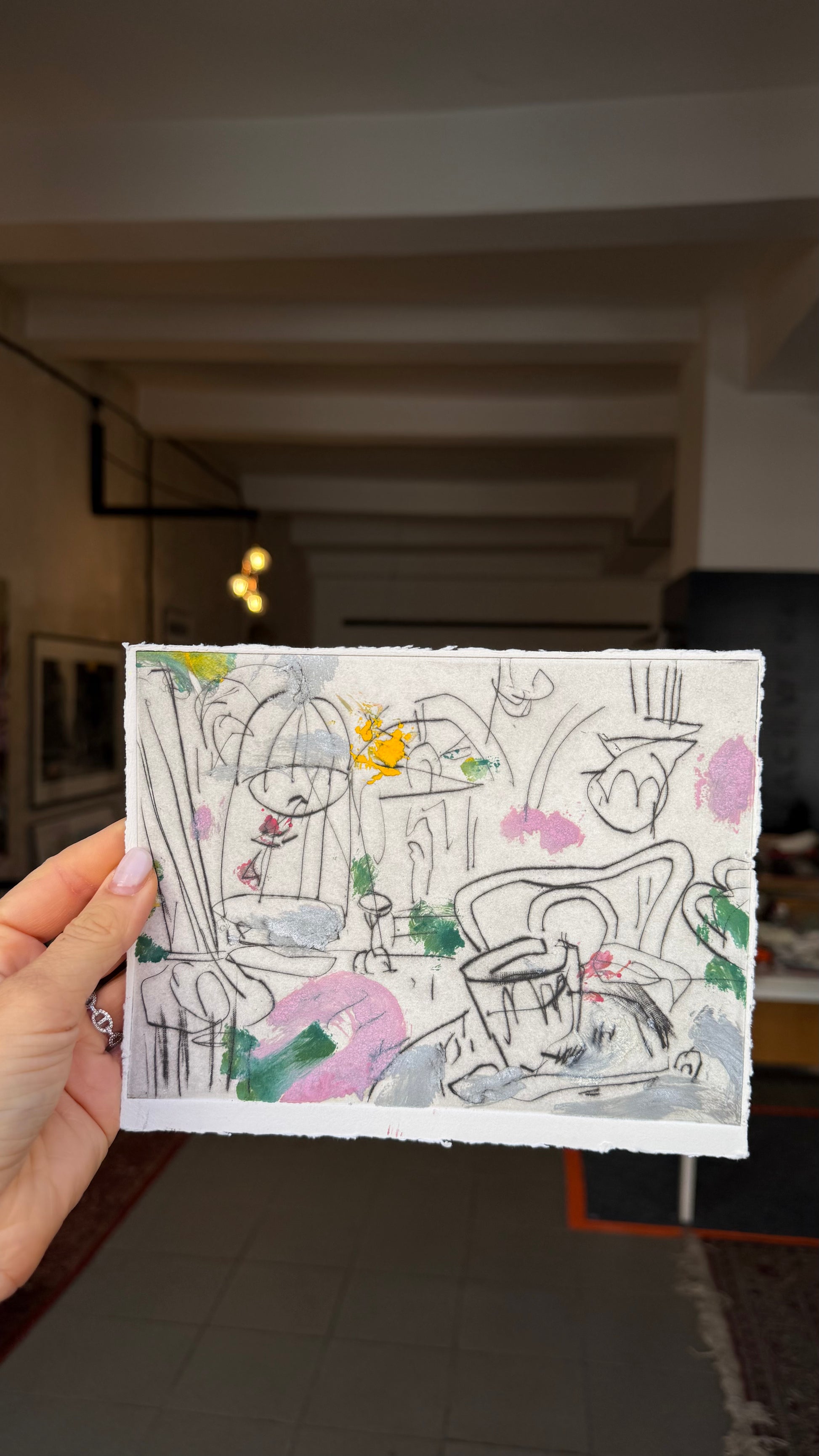 Untitled I: Original Artwork by Alfonso Mannella