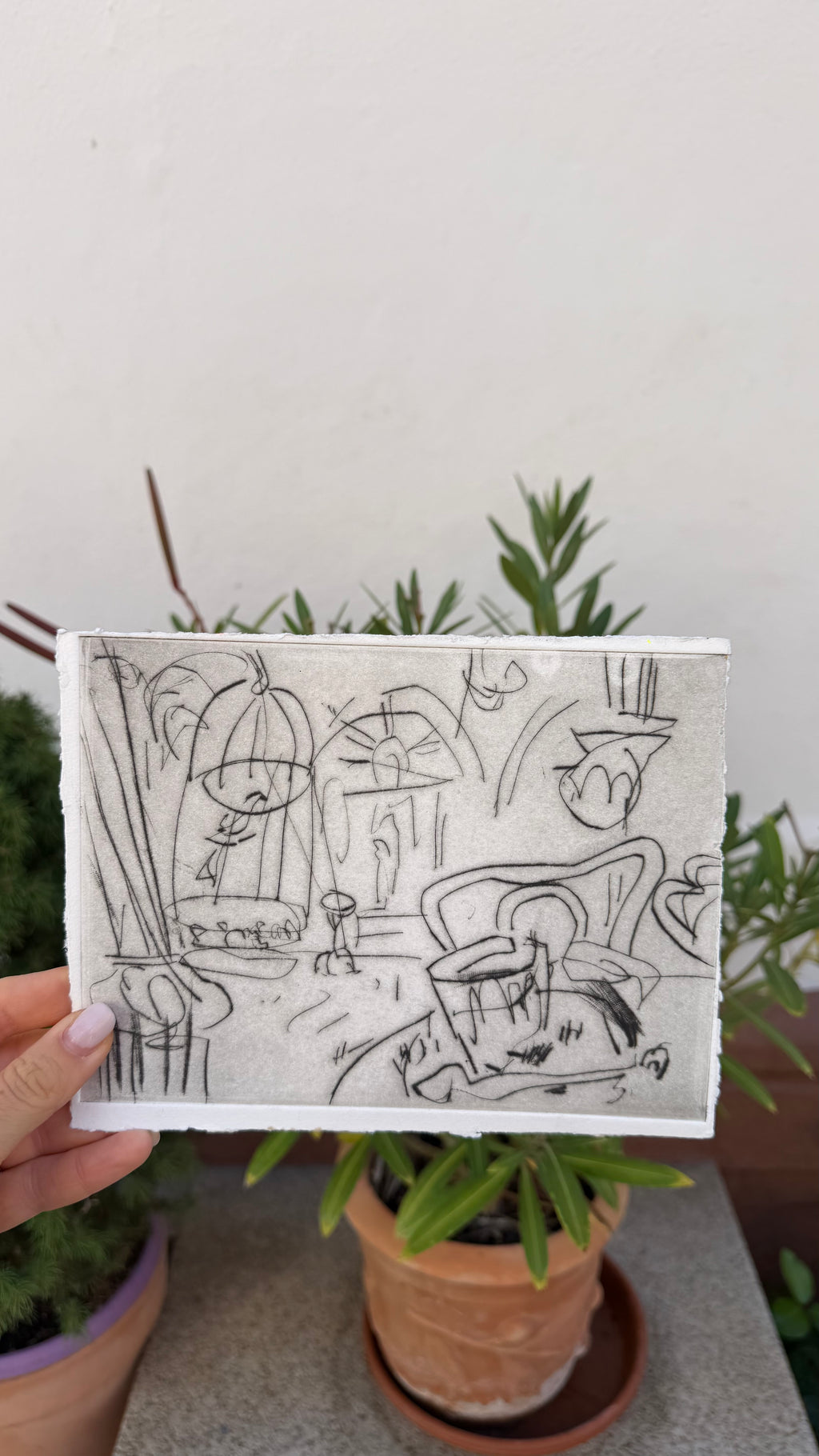Untitled I: Original Artwork by Alfonso Mannella
