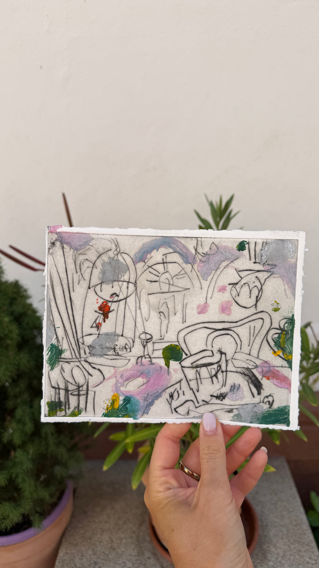 Untitled I: Original Artwork by Alfonso Mannella