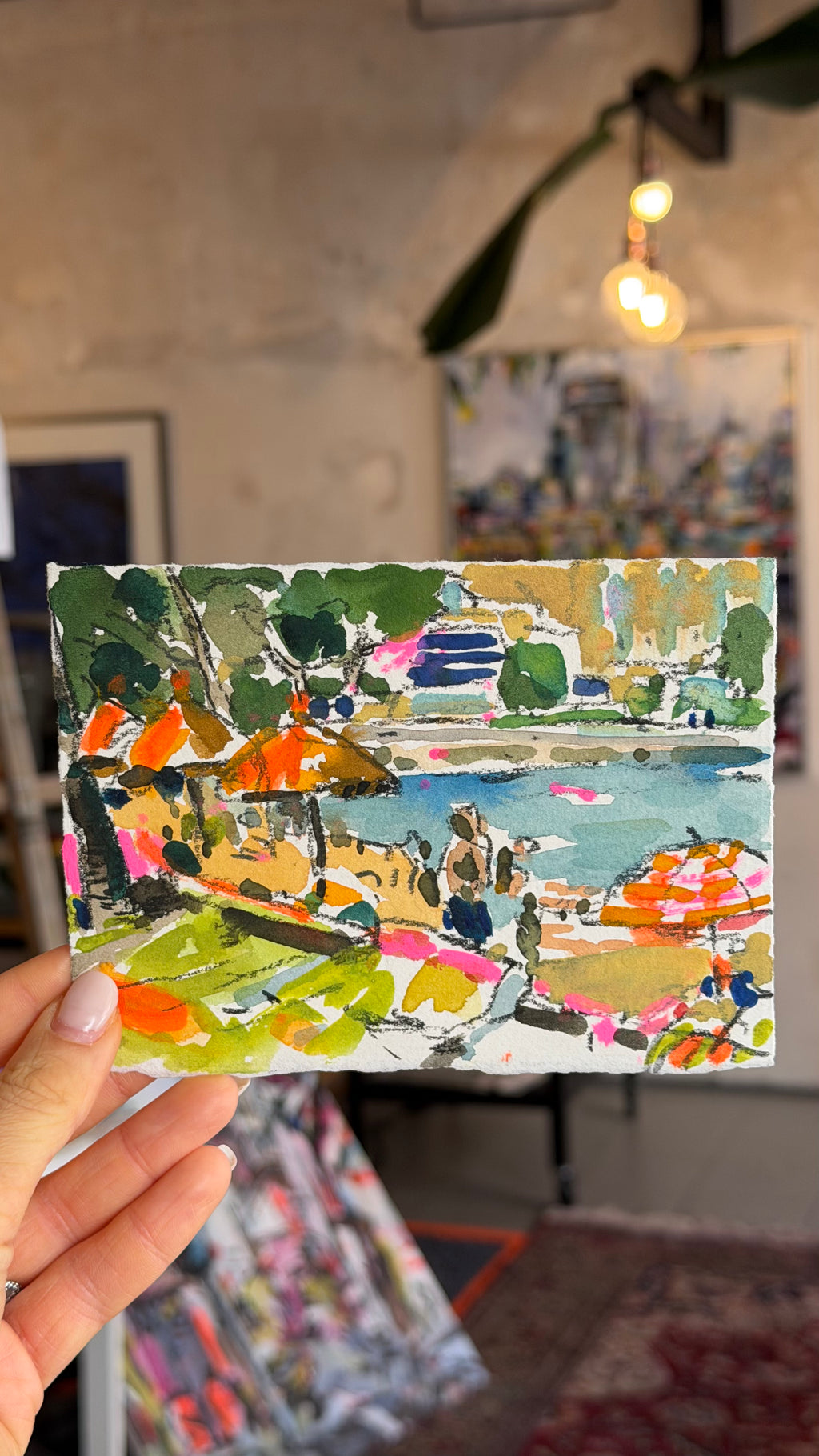 Vacation Studies – Original Artwork by Alfonso Mannella
