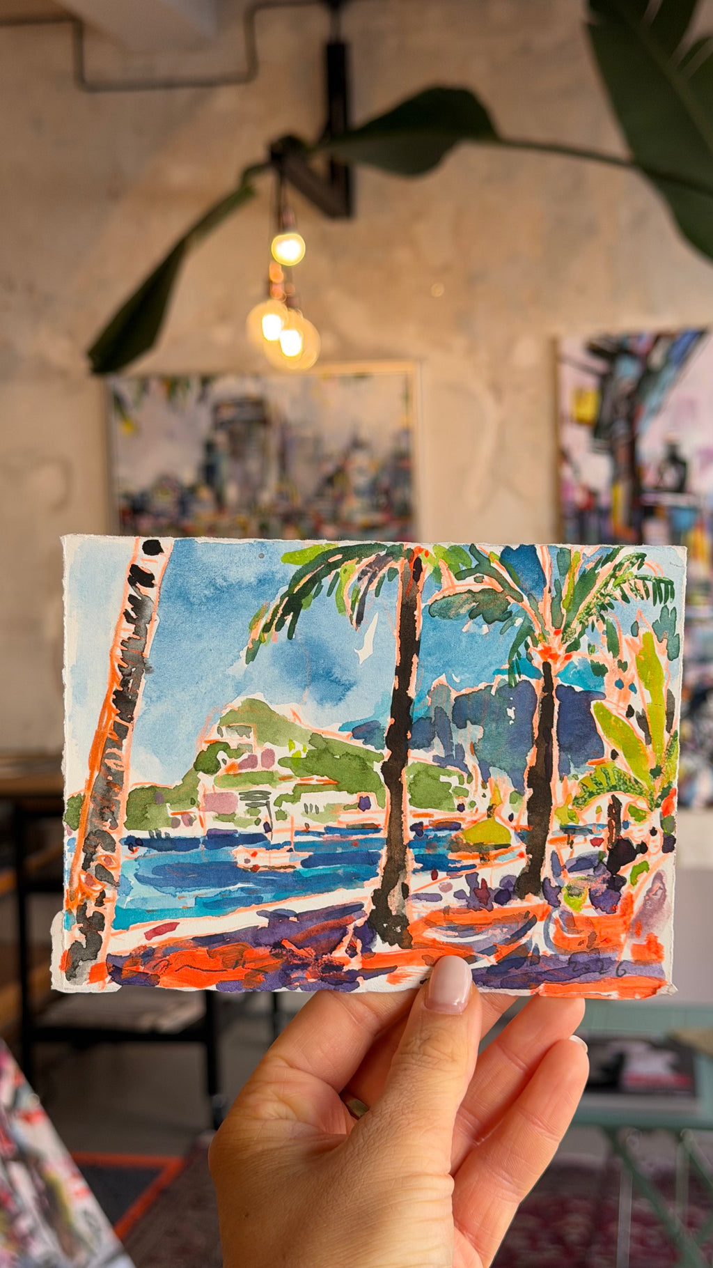 Vacation Studies – Original Artwork by Alfonso Mannella