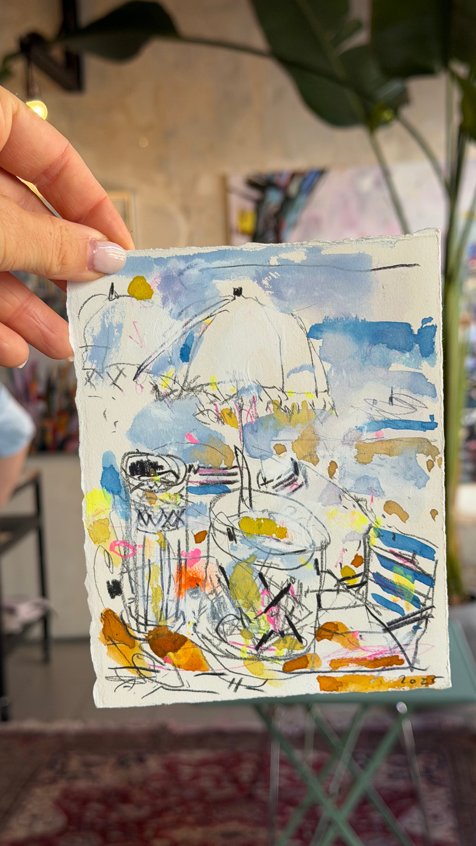 Vacation Studies – Original Artwork by Alfonso Mannella