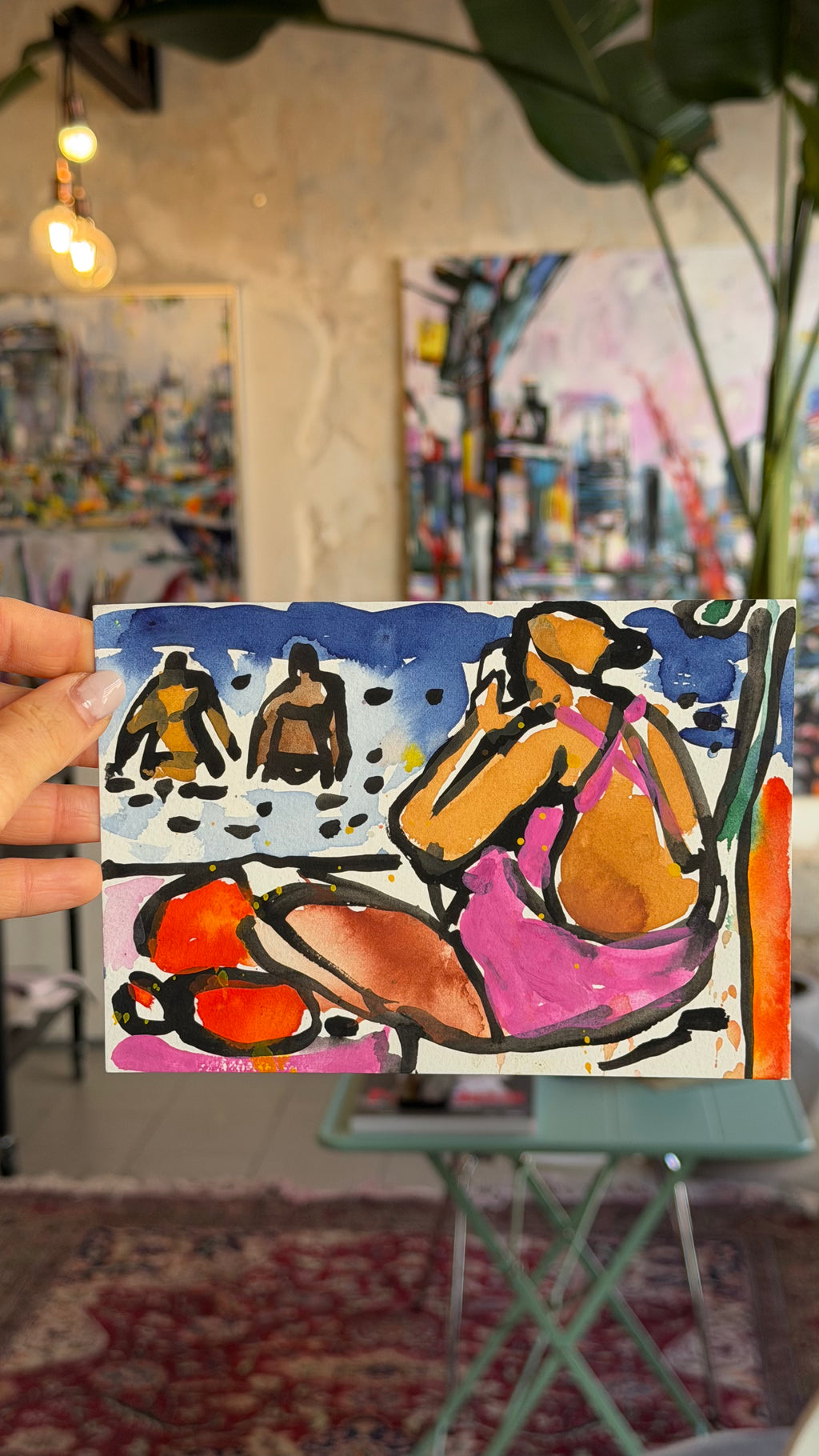 Vacation Studies – Original Artwork by Alfonso Mannella