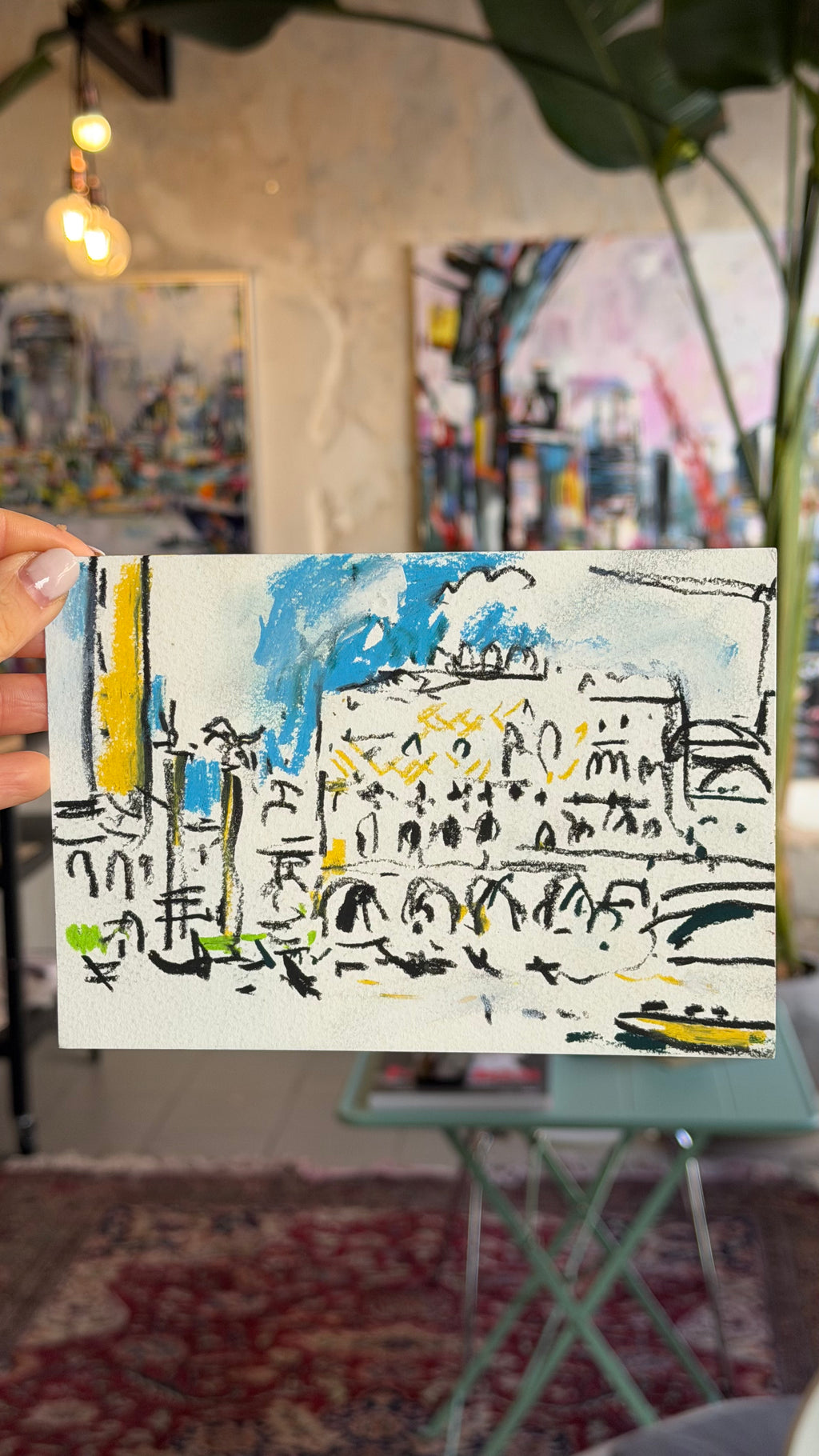 Vacation Studies – Original Artwork by Alfonso Mannella