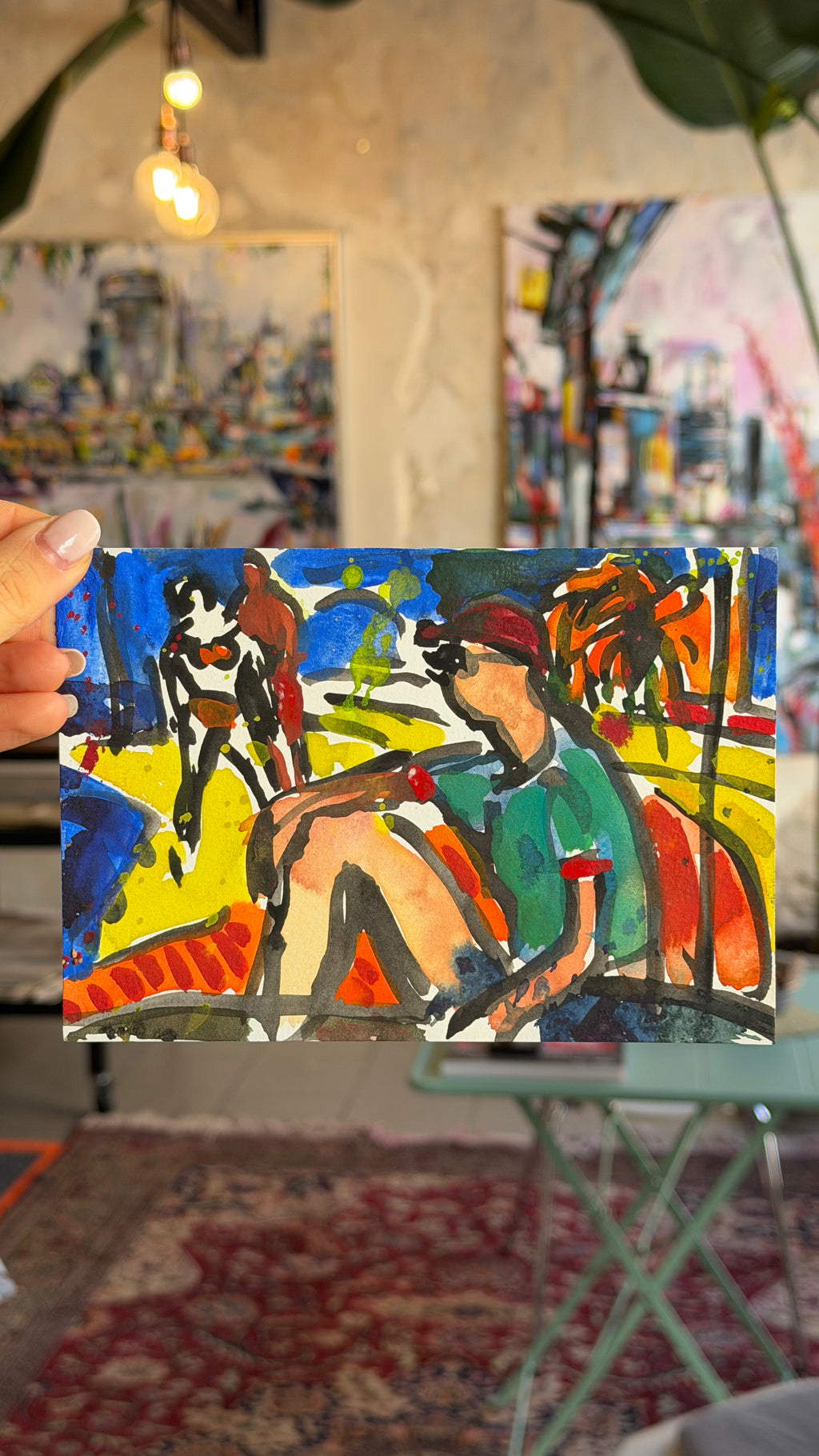 Vacation Studies – Original Artwork by Alfonso Mannella