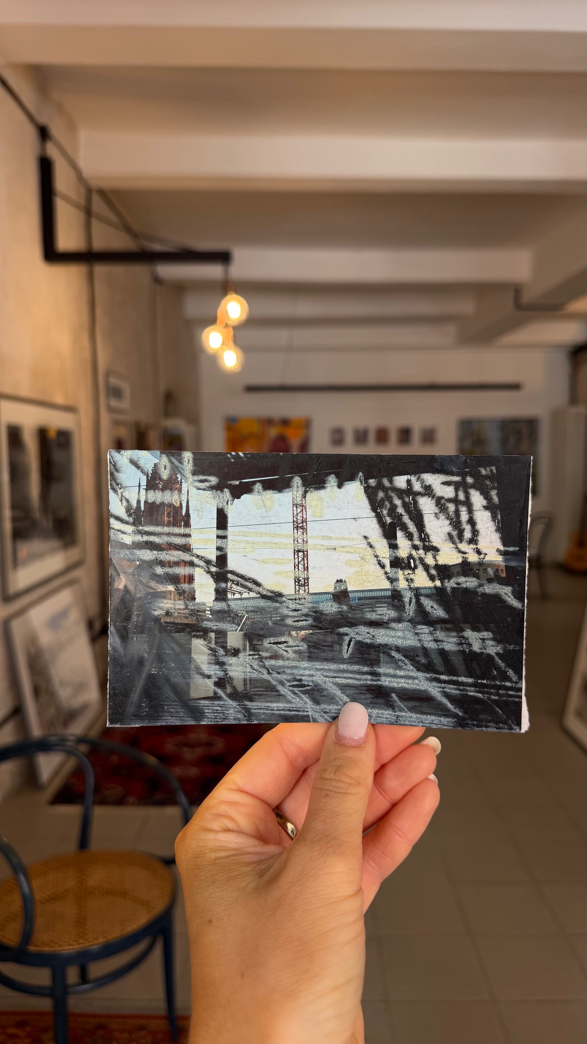 Urban Reflections — Original Artwork by Alfonso Mannella