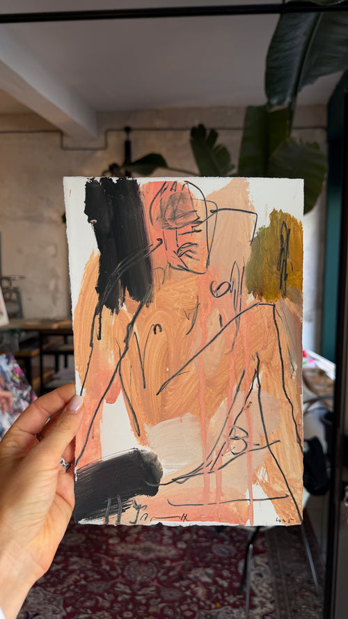 Figure Study No. 01 — Original Artwork by Alfonso Mannella