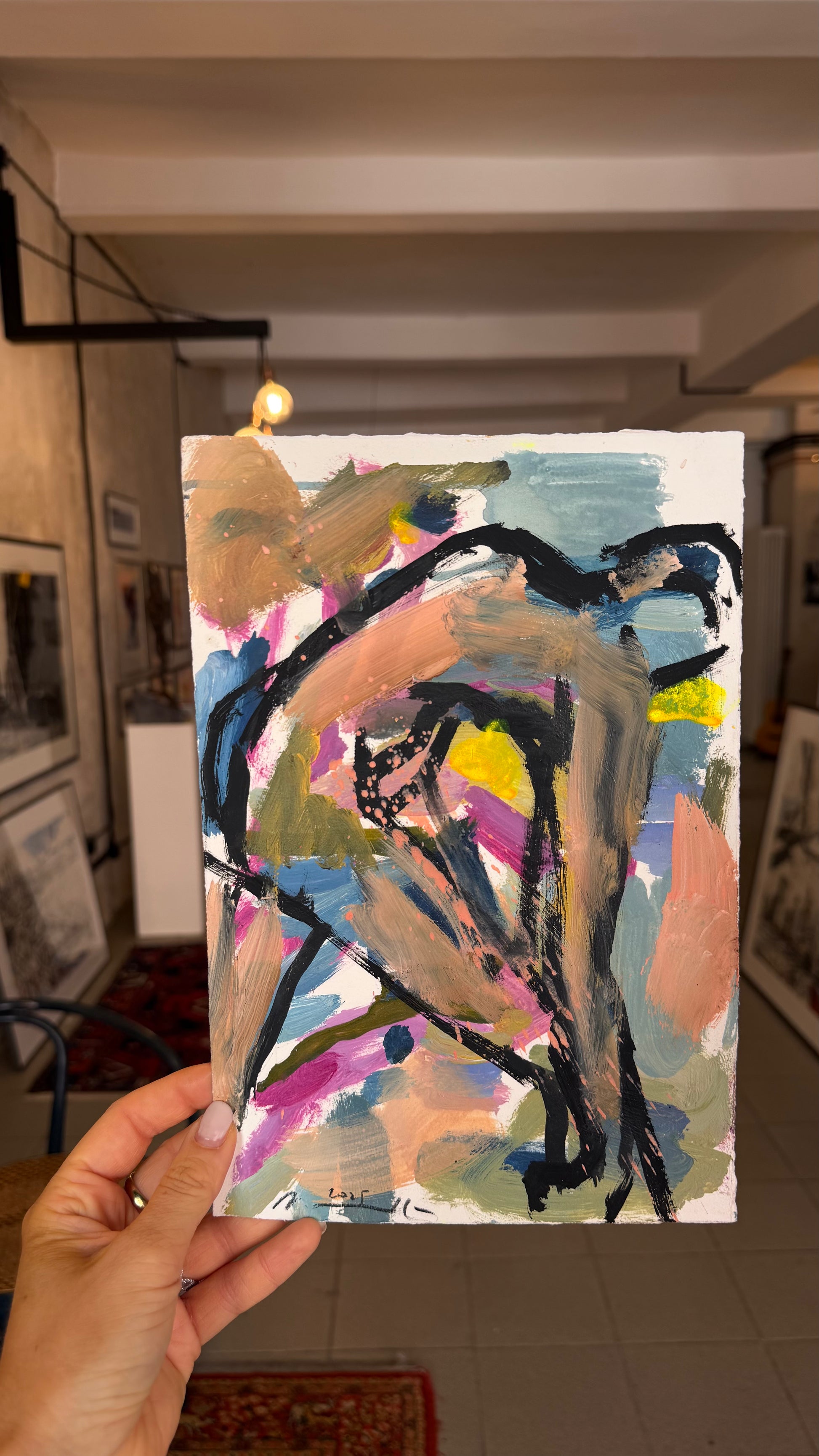 Figure Study No. 03 — Original Artwork by Alfonso Mannella
