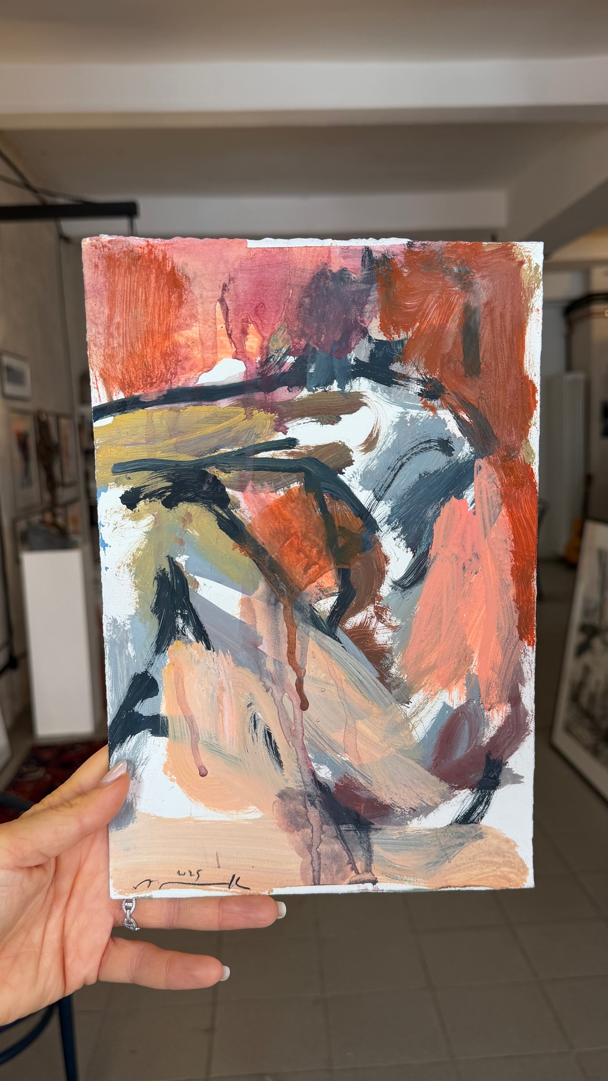 Figure Study No. 05 — Original Artwork by Alfonso Mannella