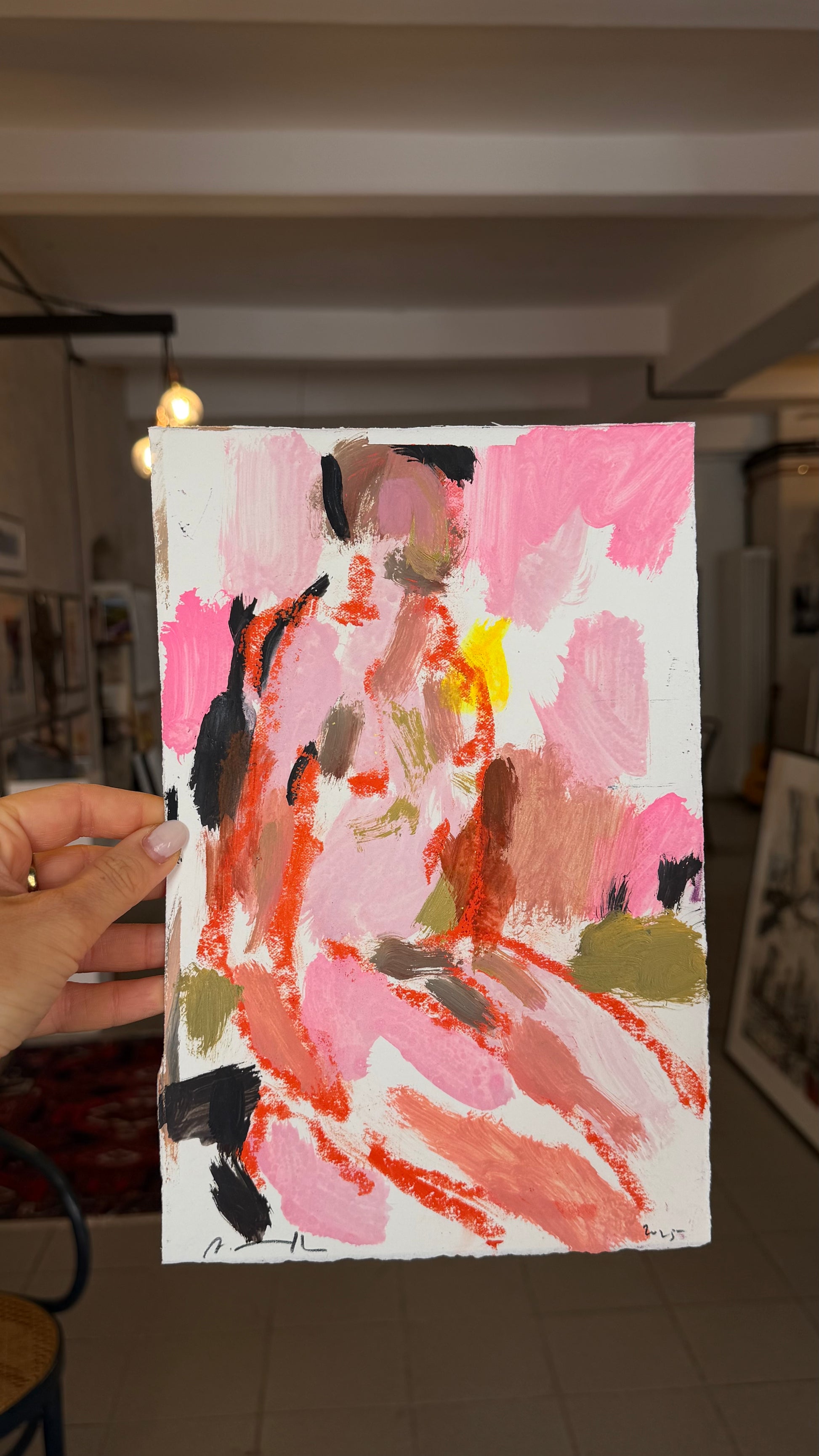 Figure Study No. 07 — Original Artwork by Alfonso Mannella